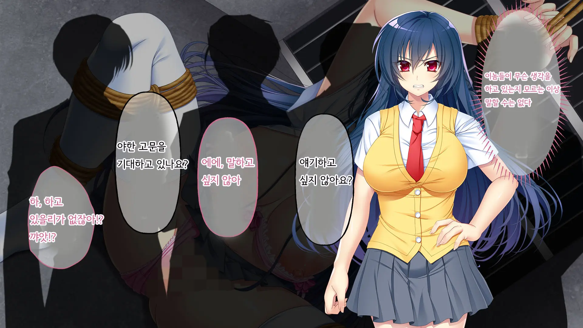 Nigeba Nashi! Misshitsu Chikan Densha ~ Otori Sosakan No Hamerare Jigoku | 도망칠수 없어! 밀실치한전차 ~함정수사관의 삽입지옥~